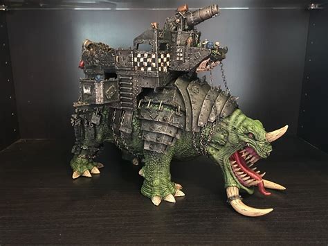 ork mega gargant|ork gargantuan squiggoth.